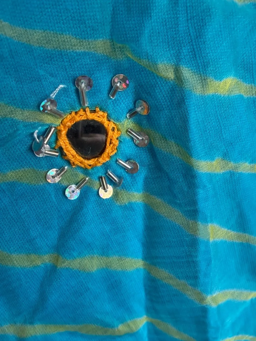 Handmade Traditional Gujarati Chania Choli Skirt - Picture 5 of 8